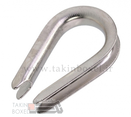 Stainless steel wire rope European type thimble
