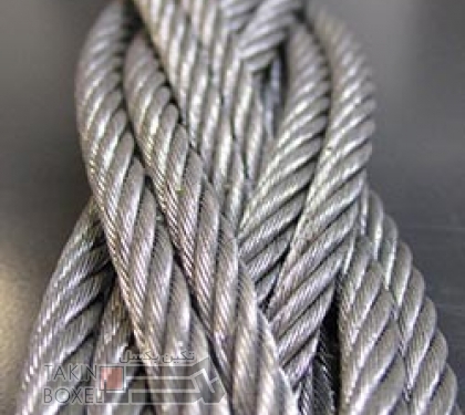 Galvanized poultry wire rope  Fiber core