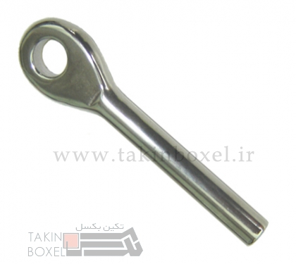 Stainless steel swage eye terminals