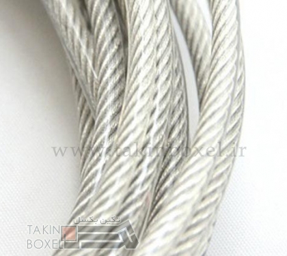 PVC coated stainless steel wire rope