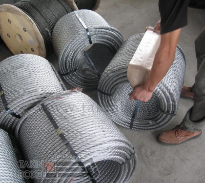 7 fiber core poultry wire rope