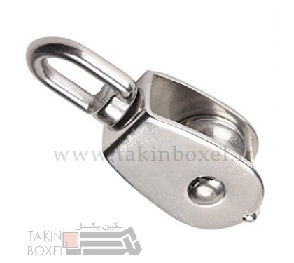 Stainless steel single swivel pully